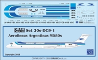 1:200 Aerolineas Argentinas McDD MD-80