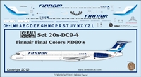 1:200 Finnair McDD MD-80