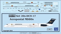 1:200 Aeropostal McDD MD-80