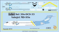 1:200 ValuJet McDD MD-95 / Boeing 717-200