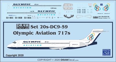 1:200 Olympic Aviation Boeing 717-200