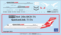 1:200 QANTAS Link Boeing 717-200