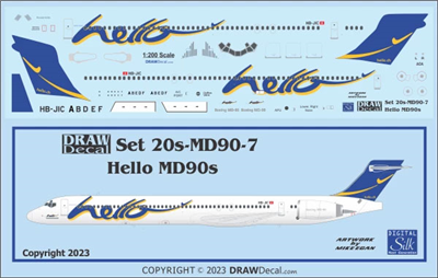 1:200 Hello McDD MD-90-30