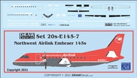 1:200 Northwest Airlink Saab 340B