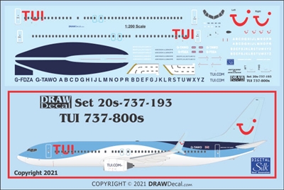 1:200 TUI Airways Boeing 737-800