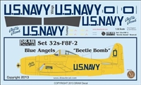 1:32 US Navy 'Beetle Bomb' F8F Bearcat