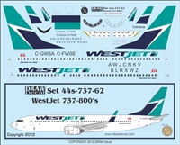 1:400 WestJet Boeing 737-800