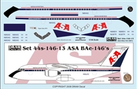 1:144 ASA (Delta Connection) Bae 146-200