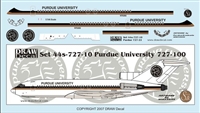 1:144 Purdue University Boeing 727-100