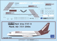 1:144 Mark Air Boeing 737-200