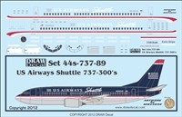 1:144 US Airways Shuttle Boeing 737-300
