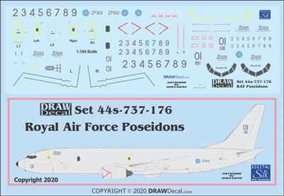 1:144 Royal Air Force Boeing P-8A Poseidon MRA1