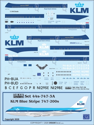 1:144 KLM Boeing 747-200B