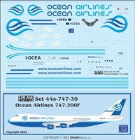 1:144 Ocean Airlines Boeing 747-200F