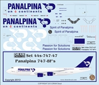 1:144 Panalpina Boeing 747-8F