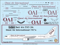 1:144 Omni International Boeing 757-200