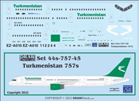 1:144 Turkmenistan Boeing 757-200