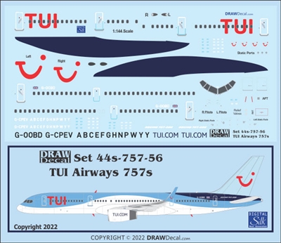 1:144 TUI Airways Boeing 757-200