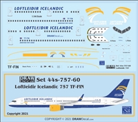 1:144 Loftleidir Icelandic Boeing 757-200 (TF-FIN)