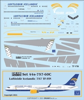 1:144 Loftleidir Icelandic Boeing 757-200 (TF-FIN) (with Corogard)