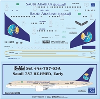 1:144 Saudi Arabian / Saudi Royal Flight (early cs) Boeing 757-200