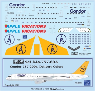 1:144 Condor (delivery cs) Boeing 757-200