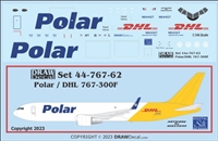 1:144 Polar Air / DHL Boeing 767-300F