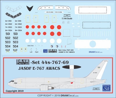 1:144 Japan Self Defence Force Boeing E-767 (767-200) AWACS