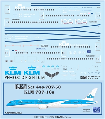 1:144 KLM Boeing 787-10