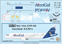 1:144 AeroGal Airbus A.320