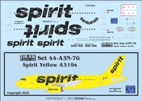 1:144 Spirit Airlines Airbus A.319 (2014 cs)