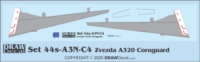 1:144 Airbus A.320 Corogard (Zvezda Kit)
