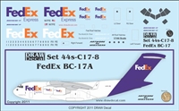 1:144 FedEx McDD C17 Globemaster III (FOF)