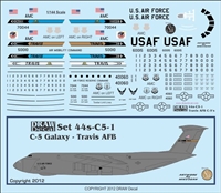 1:144 USAF 'Travis AFB' C5 Galaxy
