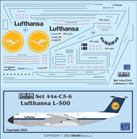 1:144 Lufthansa Cargo C5 Galaxy