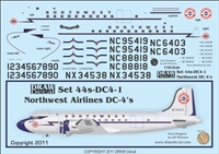 1:144 Northwest Airlines Douglas DC-4