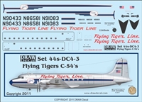 1:144 Flying Tigers Douglas DC-4