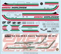 1:144 Emery Worldwide Douglas DC-8s