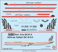 1:144 African Safari Airways Douglas DC-8-63