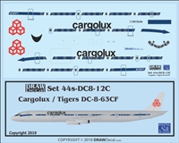 1:144 Cargolux (Flying Tiger Line cs)  Douglas DC-8-63CF