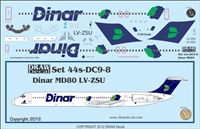 1:144 Dinar Argentina McDD MD-82
