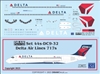 1:144 Delta Airlines (2007 cs) Boeing 717-200