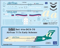 1:144 AirTran (early cs)  Boeing 717-200