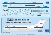 1:144 US Air (Piedmont cs) Fokker F28-1000