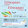 1:144 Ethiopian Airlines Cargo MD-11F