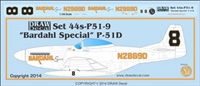 1:144 N.A. P-51D Mustang  "Bardahl Special"