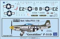 1:144 N.A. P-51D Mustang  "Geraldine"