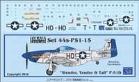 1:144 N.A. P-51D Mustang  "Slender, Tender & Tall"