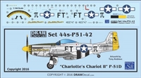 1:144 N.A. P-51D Mustang  "Charlotte's Chariott II"