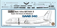 1:144 SAAB 340 Windws & Details